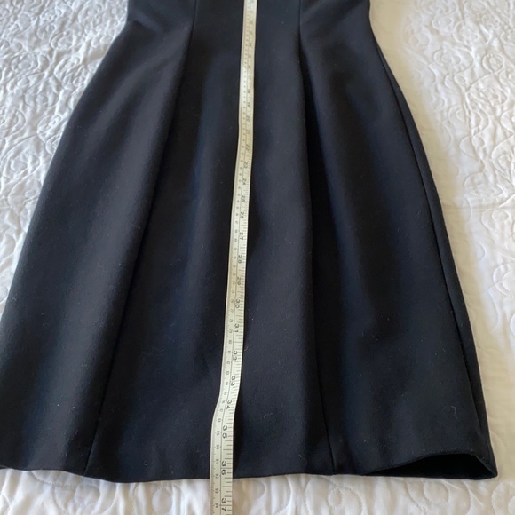 Caché Black with leopard accent sheath dress - Picture 5 of 8